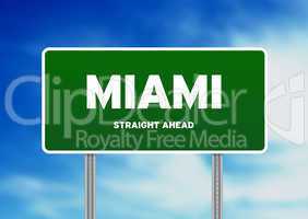 Miami Highway  Sign