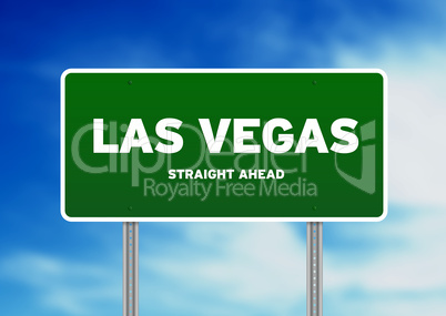 Las Vegas Highway  Sign