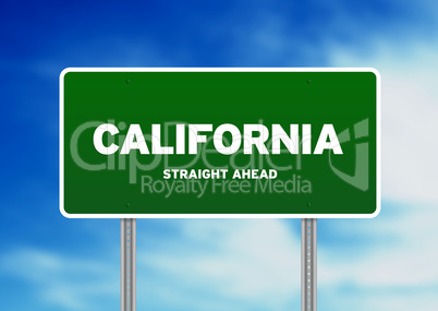 California Highway  Sign