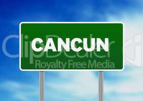 Cancun Highway  Sign