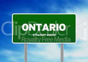 Ontario Highway  Sign