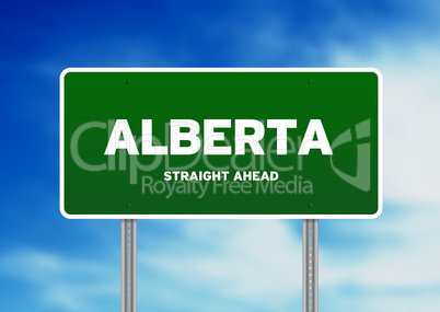 Alberta Highway  Sign