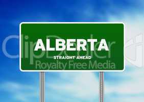 Alberta Highway  Sign
