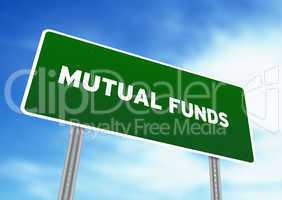 Mutual Funds Highway Sign