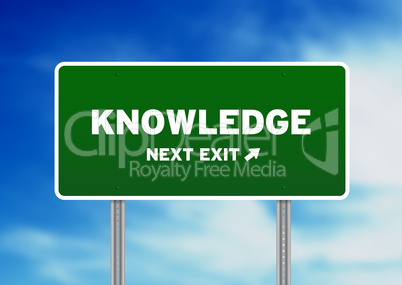 Knowledge Street Sign