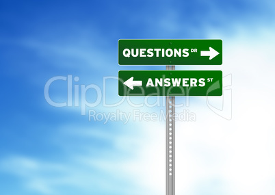 Questions and Answers Road Sign