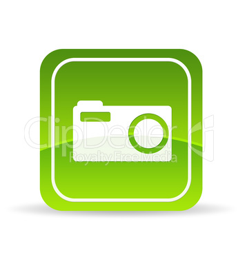 Green Digital Camera Icon