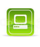 Green Computer Icon