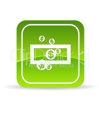 Green Save Money Icon