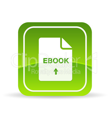 Green Ebook Document Icon