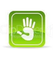 Green Hand Icon