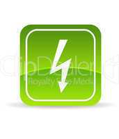 Green lightning bolt Icon