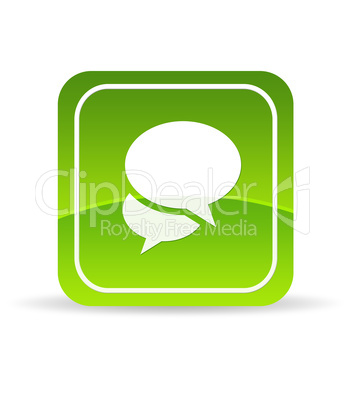Green Social Media Icon
