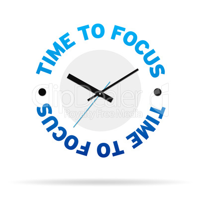 Time To Focus Clock
