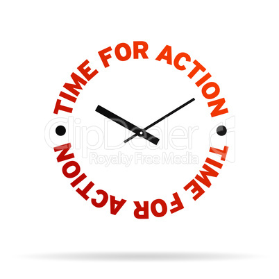 Time For Action Clock