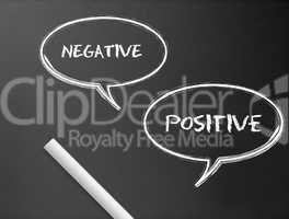 Chalkboard - Negative, Positive