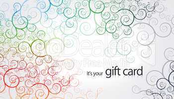 Gift Card - Floral Elements