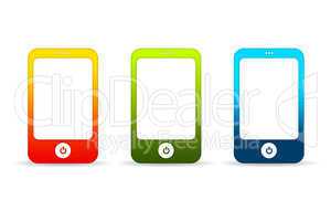 Colorful Mobile Phones