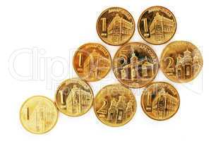 Serbian dinar coins