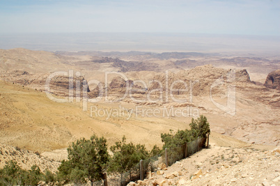 landscape in Jordan