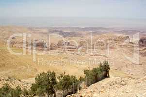 landscape in Jordan