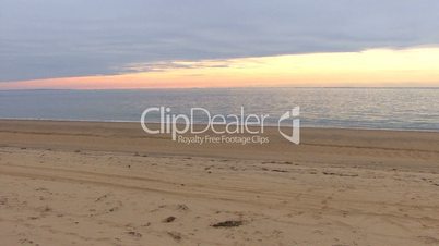 Provincetown beach sunset