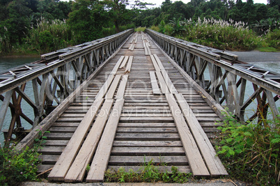Timber bridge