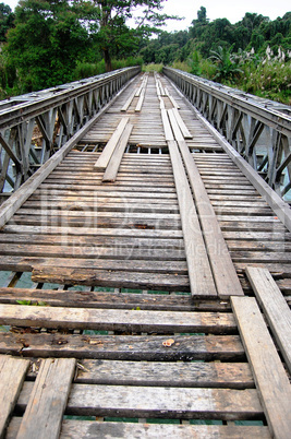 Timber bridge