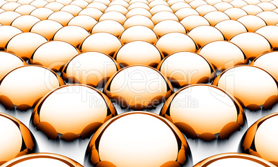 Matrix Balls Background - Orange Black White 02