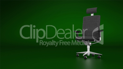 Chefsessel / Bürostuhl - Hintergrund grün