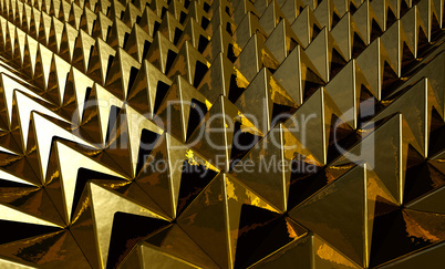 Hintergrund - Pyramiden Matrix Gold 1