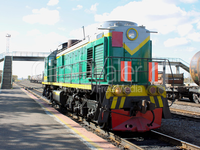 Diesel engine - the locomotive
