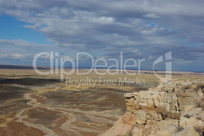 Rocks and plains, Petrified Forest National Park , Arizona