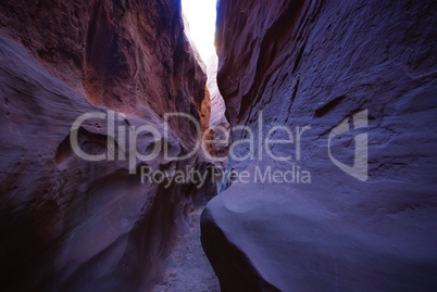 Slot canyon in Grand Stair Escalante National Monument, Utah