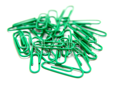 Color paper clips