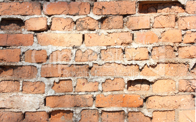 Old red wall Old red wall