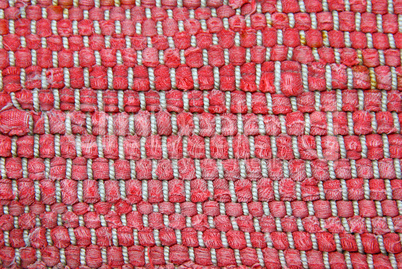 Structure of a knitted fabric. A photo close up.