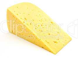 A piece of Swiss cheese
