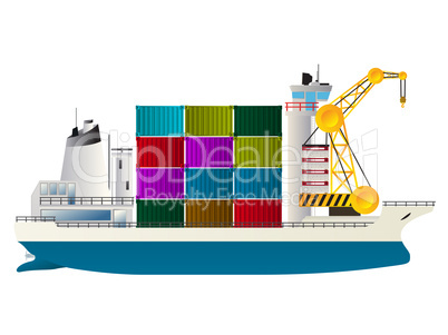 Container ship