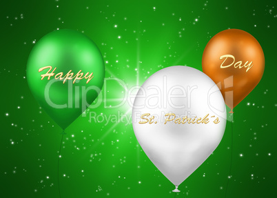 St. Patrick´s Day Irish Balloons