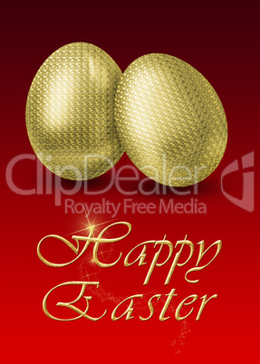 Golden Easter Eggs