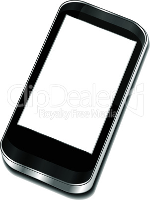 Abstract touchscreen smartphone - Iphone smartphone