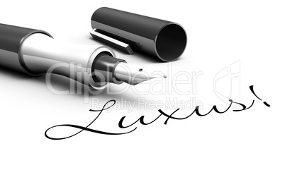 Luxus! - Stift Konzept