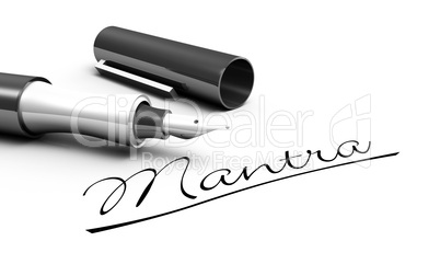 Mantra - Stift Konzept