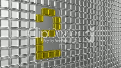 Counting leader metal background design