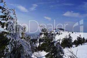 Winter im Gebirge