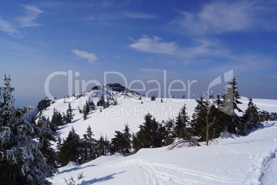 Winter im Gebirge