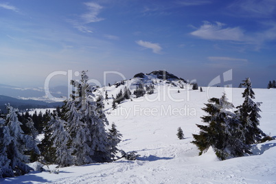 Winter im Gebirge