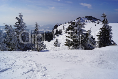 Winter im Gebirge