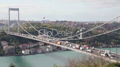 Bosphorus with Bridge Time Lapse